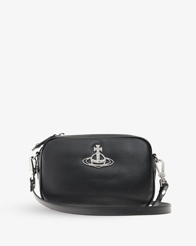 ANNA CAMERA BAG - BLACK 43030036-S000D-PF N403/BLACK Vivienne Westwood 