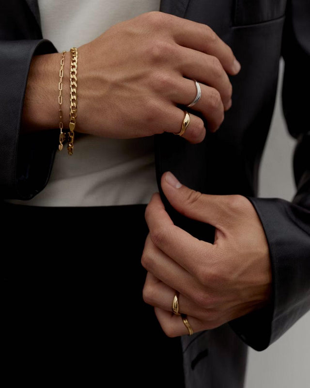 VAYU RING - GOLD 500417YG -GOLD MARIA BLACK 