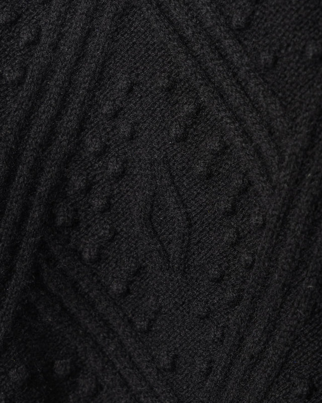 ETRA JUMPER WITH ZIP - BLACK 2426366042600 -10 MAX MARA 