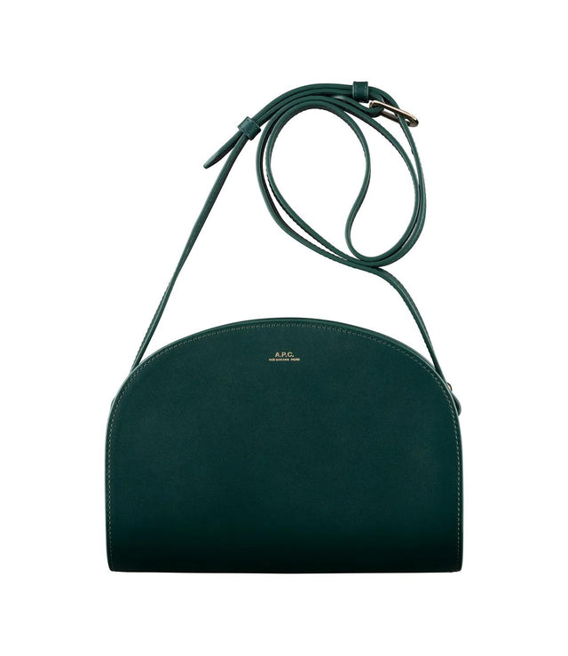 DEMI-LUNE BAG - BOTTLE GREEN PXAWV-F61048 KAY VERT A.P.C. 