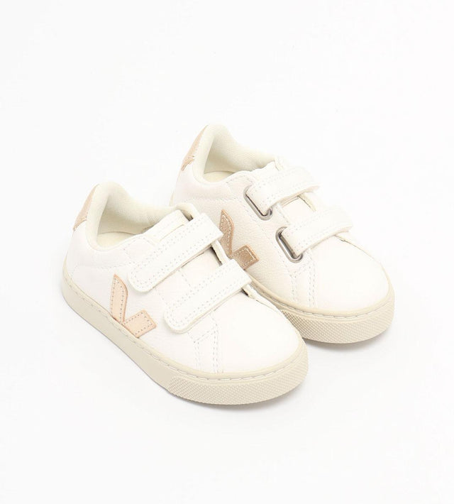 ESPLAR BABY GIRL SNEAKERS - WHITE PLATINE SV0503408C -WHITE PLATINE VEJA 