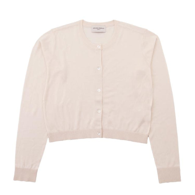 MOANE CARDIGAN - ECRU S25WKNT302 -ECRU OFFICINE GENERALE 