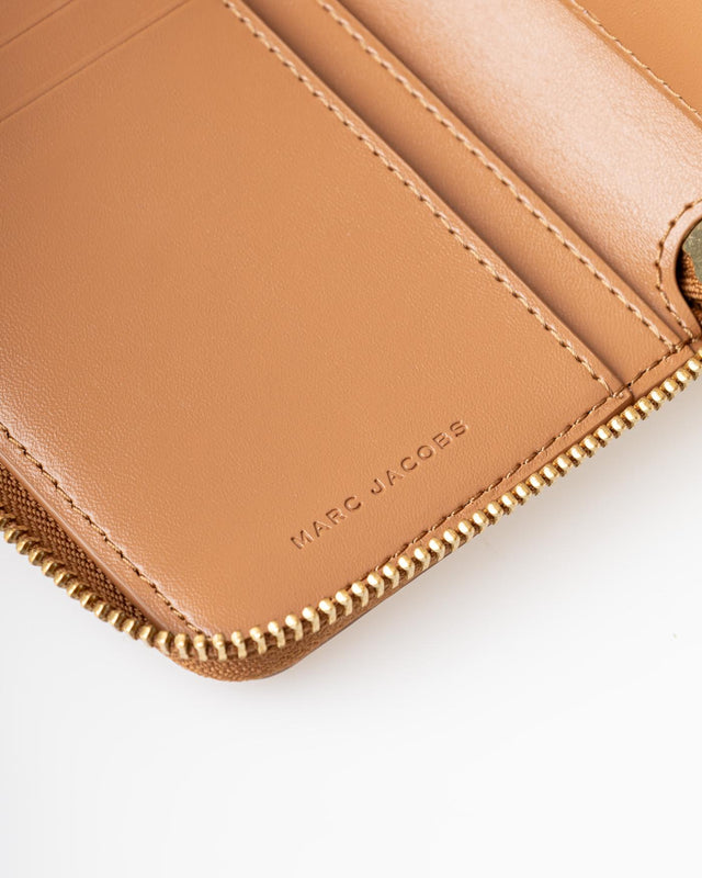 THE LEATHER CONTINENTAL WALLET - ARGAN OIL