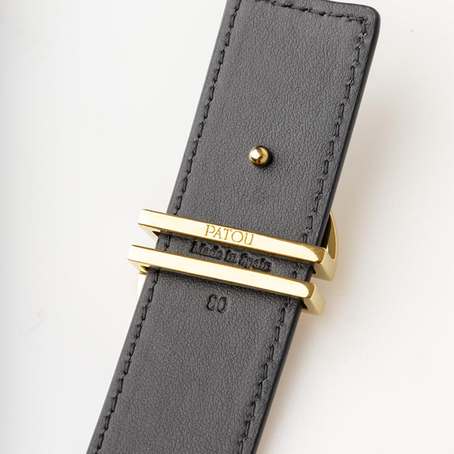 PATOU BELT - BLACK BE0015008 -999B BLACK PATOU 