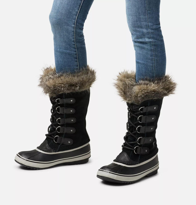 JOAN OF ARCTIC WATERPROOF SNOW BOOTS - BLACK/QUARRY 2115181 Black, Quarry SOREL 