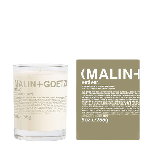 VETIVER CANDLE CV-602-09 9OZ/260G MALIN + GOETZ 