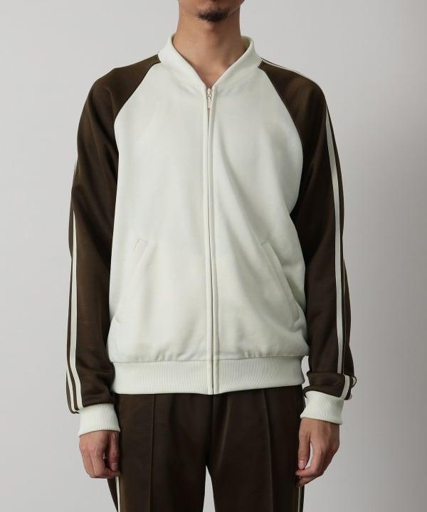 IG JERSEY TOP - OFF WHITE/BROWN 2313-0038-262 5 BEAMS 