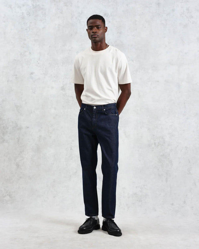 SOHO SLIM FIT DENIM JEANS - DARK RINSE WASH WI00-DEN-SLM-ALL-RIN -RINSE WASH WAX LONDON 