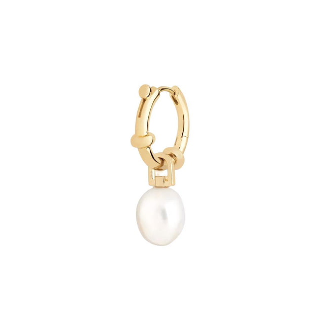 CHA CHA EARRING - GOLD 100881YG -GOLD MARIA BLACK 