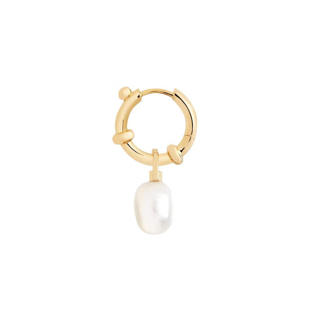 CHA CHA EARRING - GOLD 100881YG -GOLD MARIA BLACK 