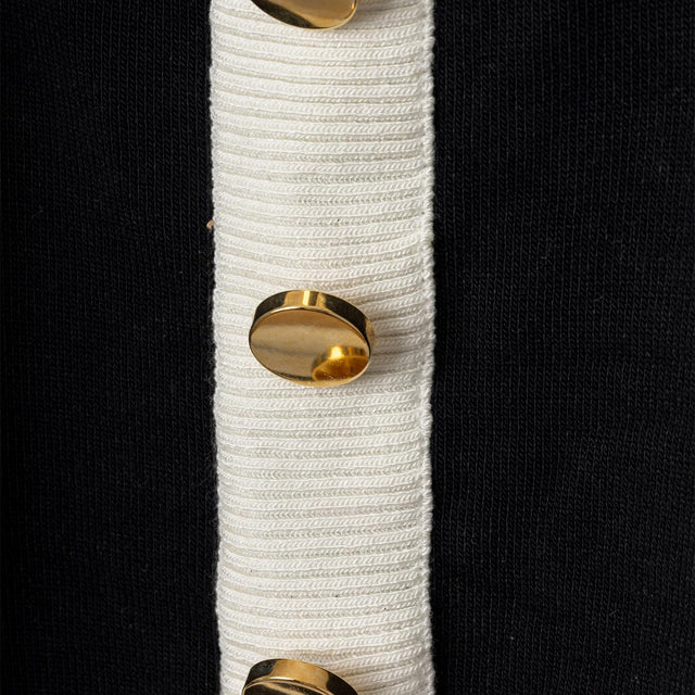 KNIT TANK DRESS - BLACK EK001 -BLACK VIKTOR & ROLF 
