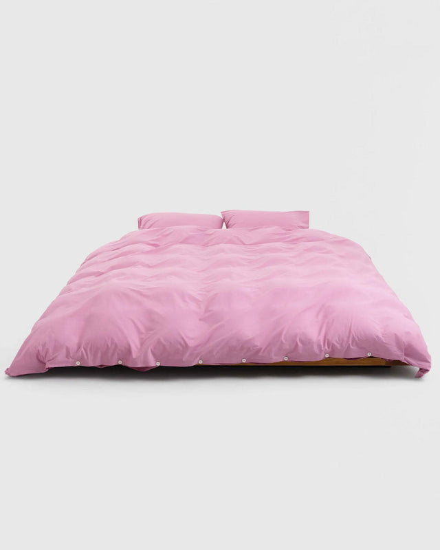 PERCALE PILLOW SHAM - MALLOW PINK STRIPES PPP-MP50X75 -Mallow Pink TEKLA 