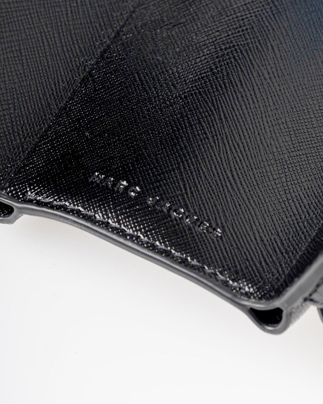 THE UTILITY SNAPSHOT DTM MINI TRIFOLD WALLET - BLACK 2F3SMP049S07 -001 BLACK MARC JACOBS 
