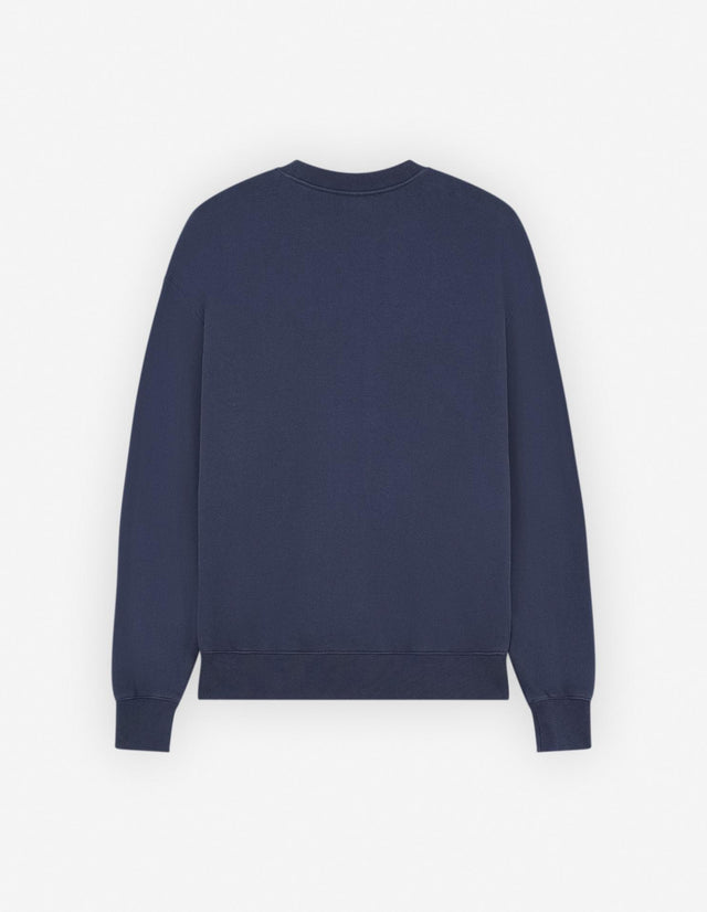 BOLD FOX HEAD PATCH COMFORT SWEATSHIRT - INK BLUE