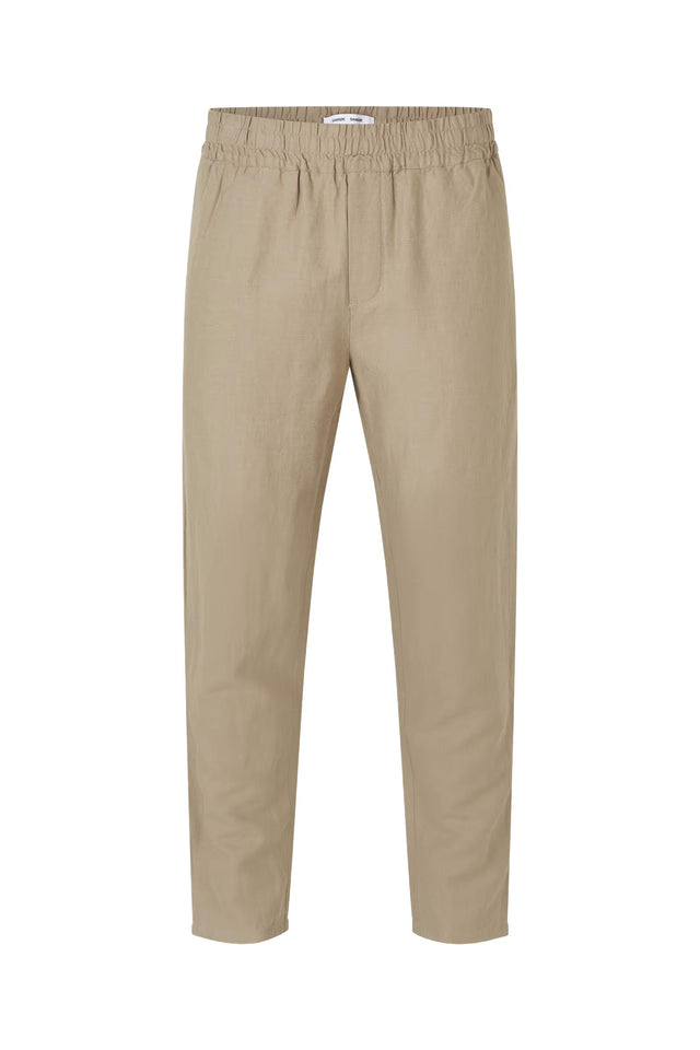 SMITHY TROUSERS - GREIGE M23100079 -GREIGE SAMSOE SAMSOE 