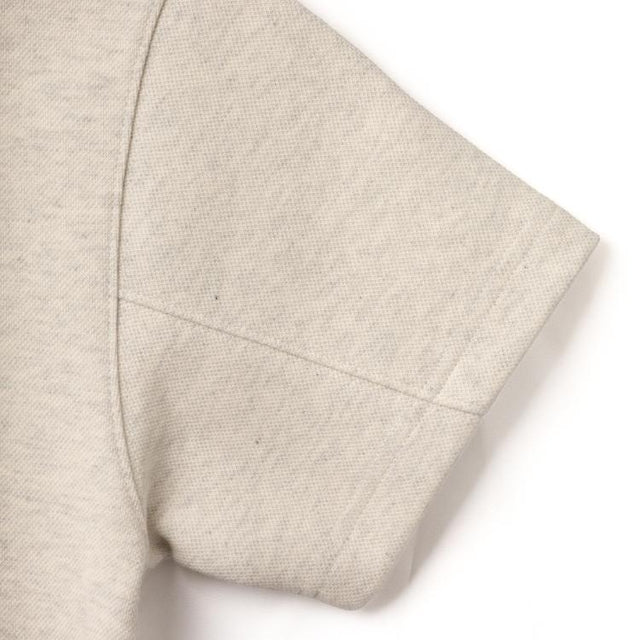 KNIT POLO T-SHIRT - OATMEAL BO42FYPL0201OT -OATMEAL ADERERROR 