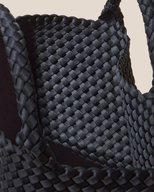 ST. BARTHS MEDIUM TOTE BAG - ONYX SN03013LD -ONYX NAGHEDI 