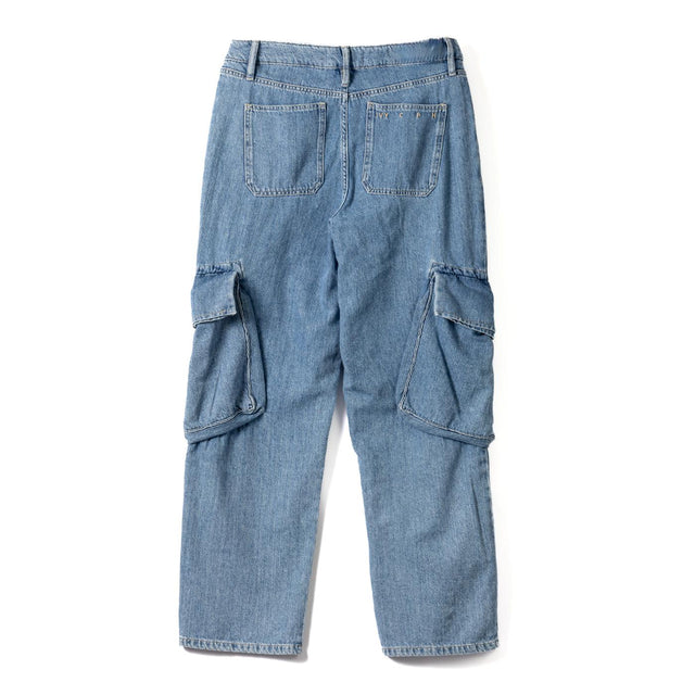 UTA POCKET JEANS - DENIM BLUE I234827 DENIM BLUE IVY COPENHAGEN 