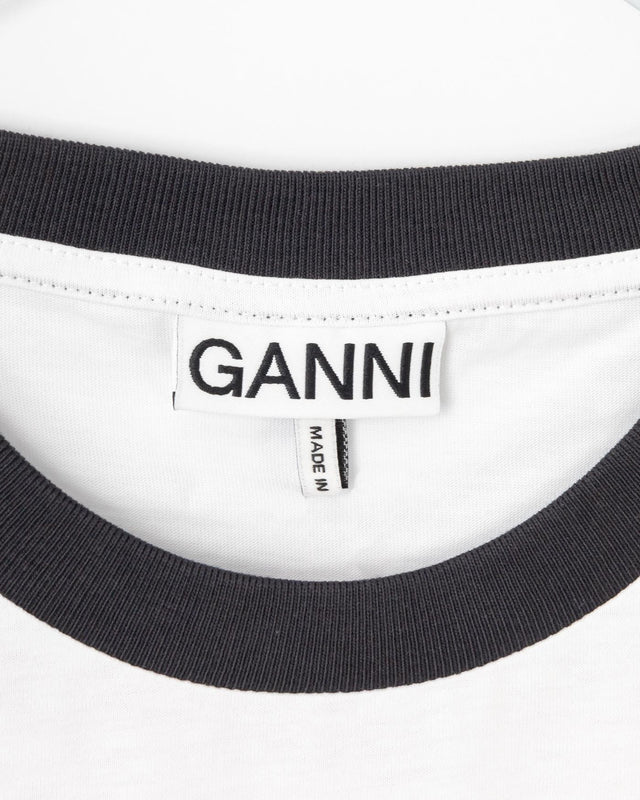 GANNI T4156-151 BRIGHT WHITE