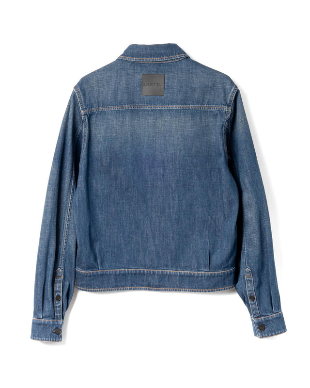 SHORT OVERSHIRT - LIGHT BLUE RM-SI0111-D091-E25 -22 LIGHT BLUE LANVIN 