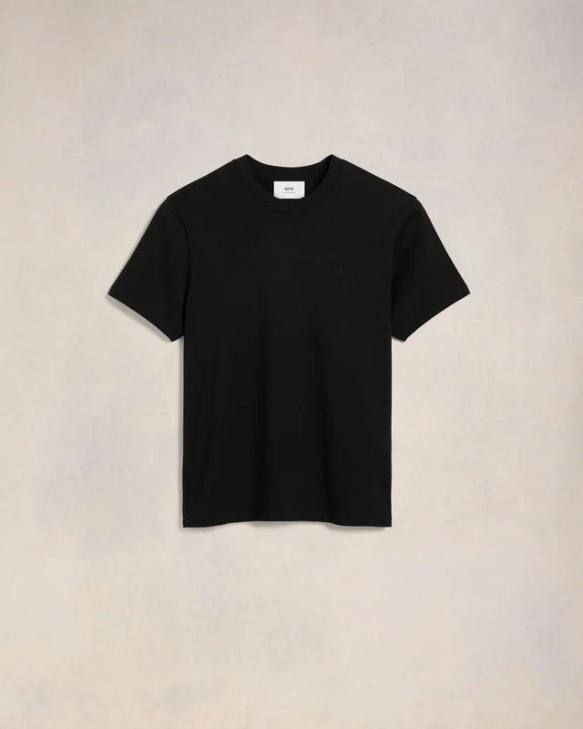 JERSEY ADC T-SHIRT - BLACK UTS003.724 -001 AMI PARIS 