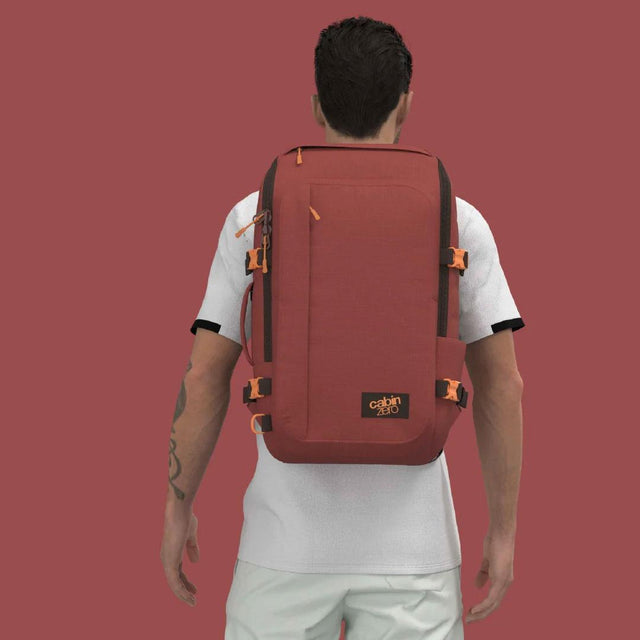 ADV 32L ADVENTURE CABIN BACKPACK - SANGRIA RED
