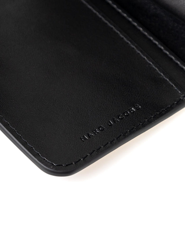 THE COVERED J MARC MINI COMPACT WALLET - BLACK