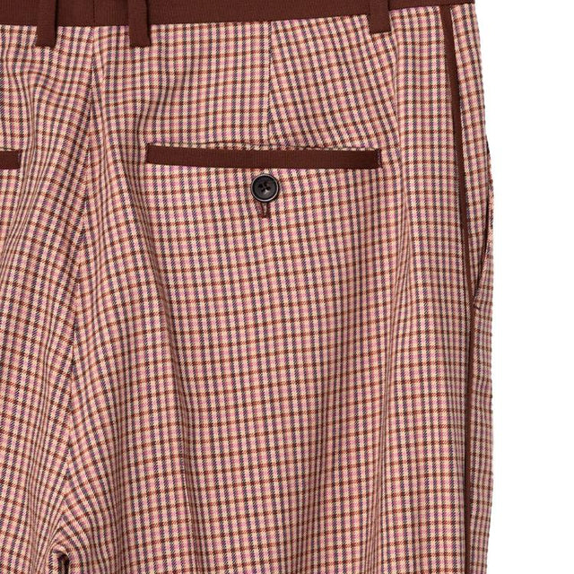 REGULAR FIT VISCOSE PANTS - PINK W2R-329T-N31187 52 PAUL SMITH 