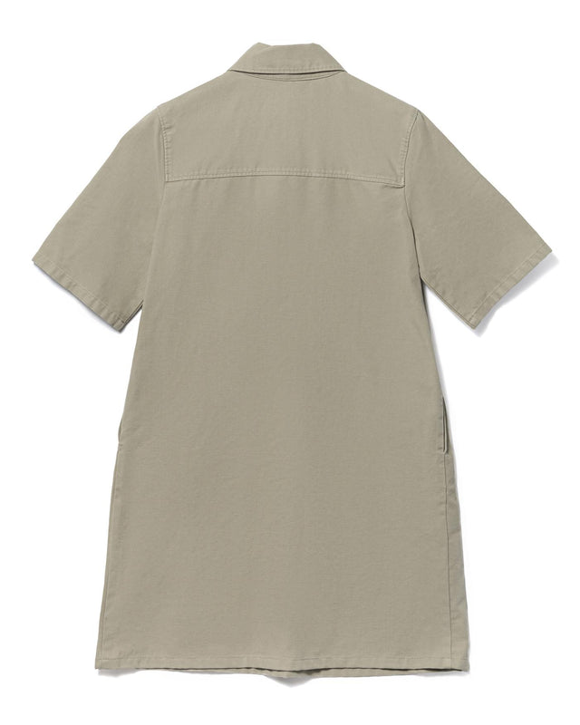 SELIA DRESS - GREEN GRAY COGBJ-F35177 KAE-GREEN GRAY A.P.C. 