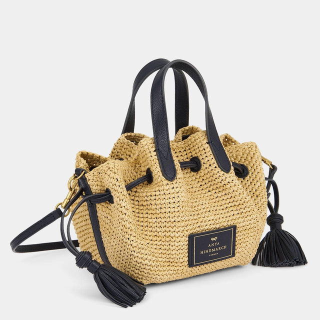 ANYA HINDMARCH 190725Natural Raffia