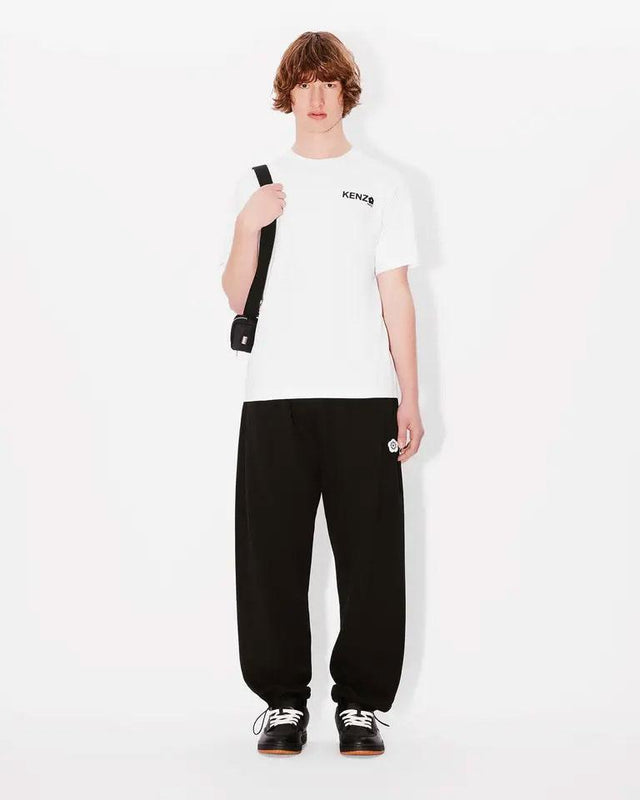 BOKE FLOWER 2.0 EMBROIDERED JOG PANTS - BLACK