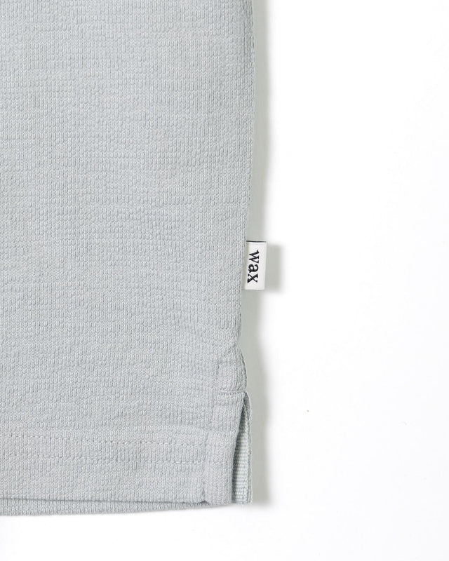 ATWOOD POLO SHIRT - BLUE SS24-POL-ATW-APF-BLU -BLUE WAX LONDON 