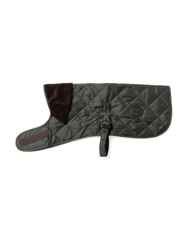 QUILTED DOG COAT - OLIVE DCO0004GN91 -OLIVE BARBOUR 