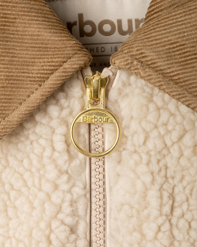 MALENA FLEECE - NATURAL/ ECRU LFL0080BE11 -NATURAL/ECRU BARBOUR 