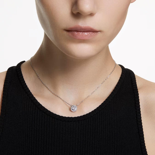UNA PENDANT - WHITE/RHODIUM PLATED 5636264 WHITE/RHS SWAROVSKI 