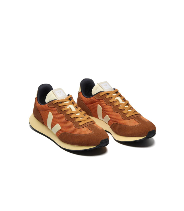 WOMENS RIO BRANCO ALVEOMESH II TRAINERS - PUMPKIN/ WHITE