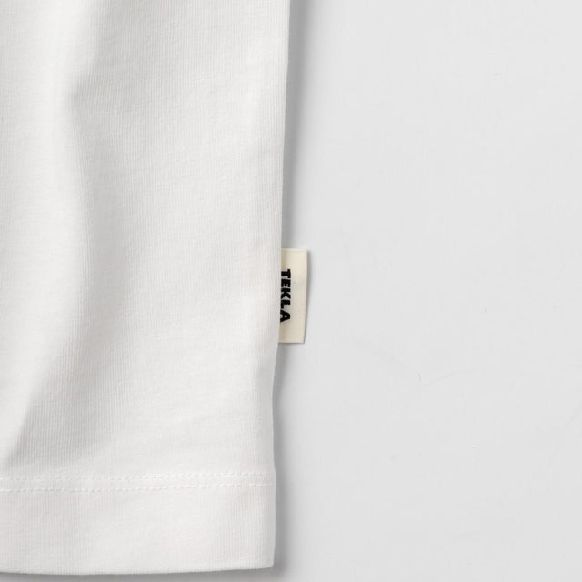 SLEEPING SHORT SLEEVED T-SHIRT - WHITE TSH-WH -White TEKLA 