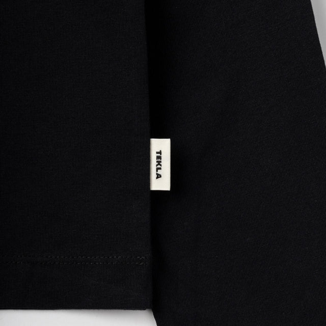 SLEEPING LONG SLEEVED T-SHIRT - BLACK TLH-BLA -Black TEKLA 
