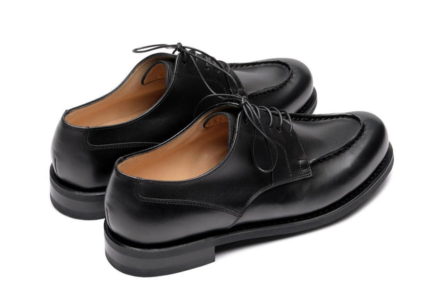 CHAMBORD TEX LEATHER SHOES - BLACK 710709 BLACK PARABOOT 