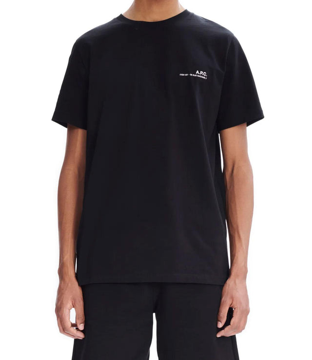ITEM T-SHIRT - BLACK COFBT-H26904 BLACK A.P.C. 