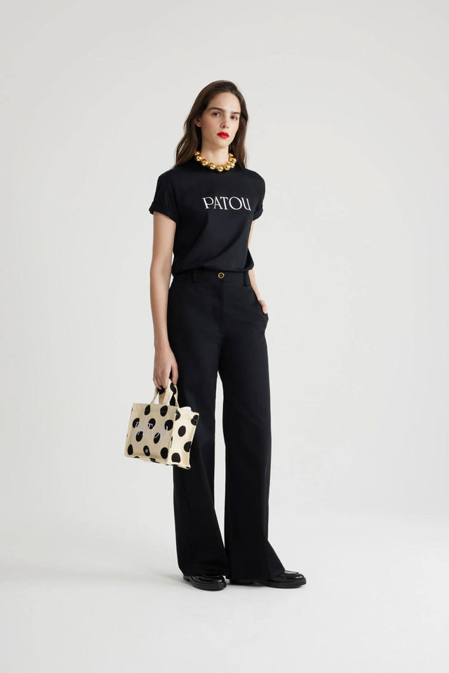 UNISEX LOGO T-SHIRT - BLACK JE0299999 -999B PATOU 