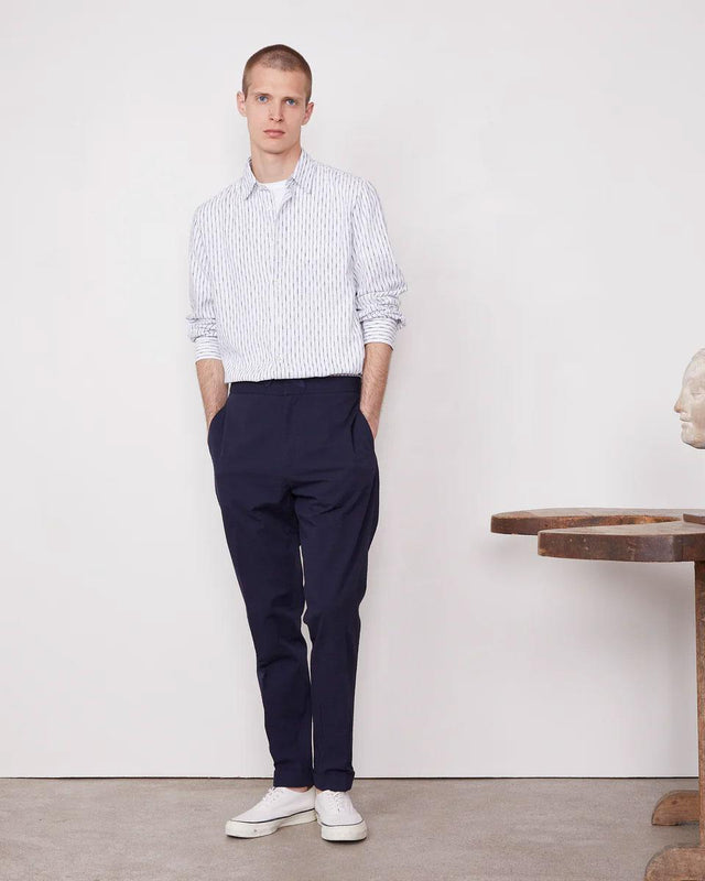 JOSEPH PANTS - DARK NAVY S25MTLG455R -DARK NAVY OFFICINE GENERALE 