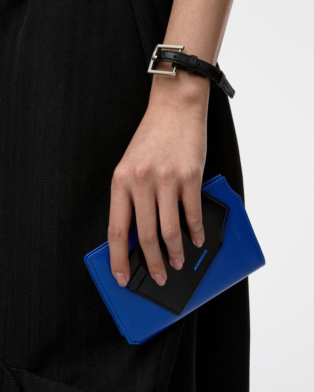 TETRAIGHT PASSPORT WALLET PRODUCT. 120 - BLUE