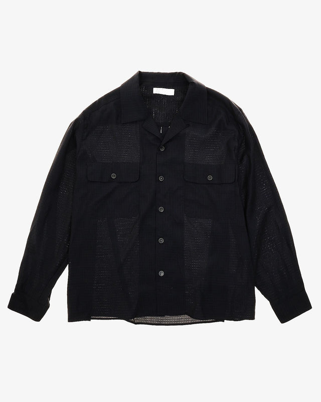 IG OPEN SHIRT DIAMOND - NAVY 2311-0157-262 79 BEAMS 