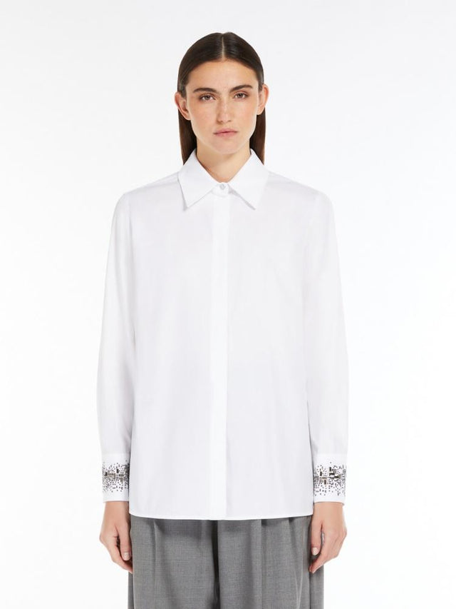 QUEVA SHIRT - WHITE 2426116062600 -1 MAX MARA 