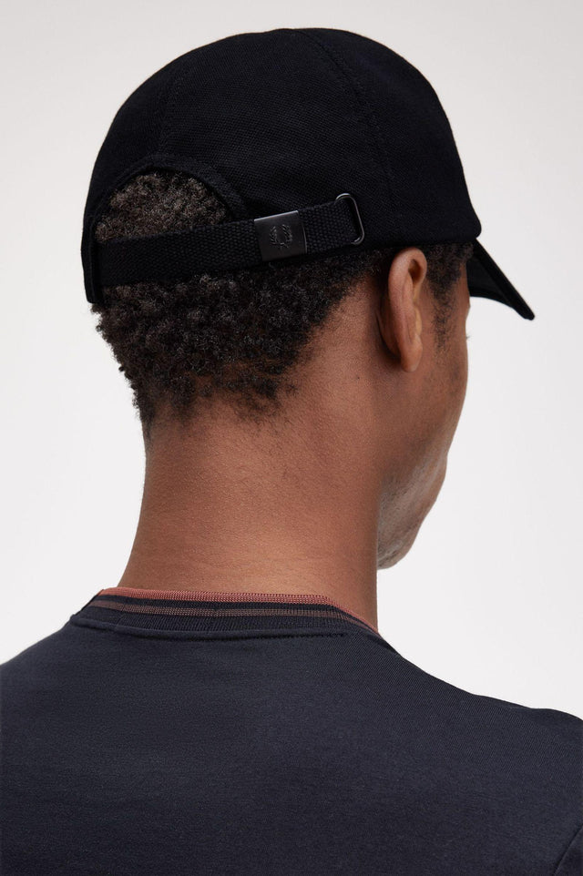 CLASSIC PIQUÉ CAP - BLACK