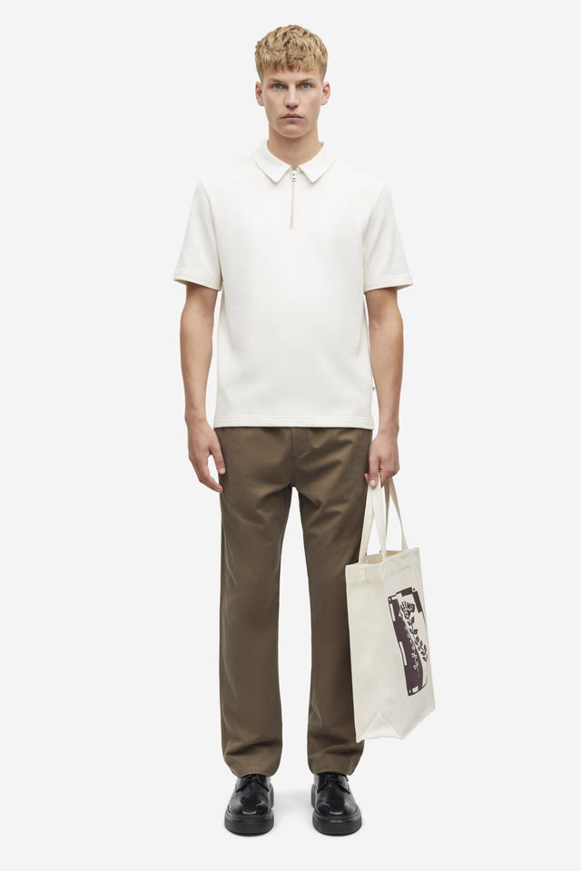 SAOLLI HZ POLO - CLEAR CREAM M25100032 -CLEAR CREAM SAMSOE SAMSOE 