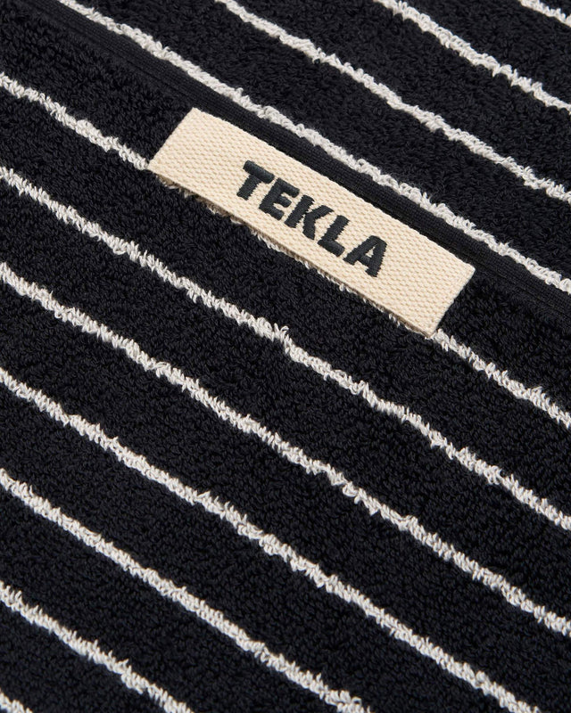 HAND TOWEL - BLACK STRIPES TT-BLST50X90 -Black Stripes TEKLA 