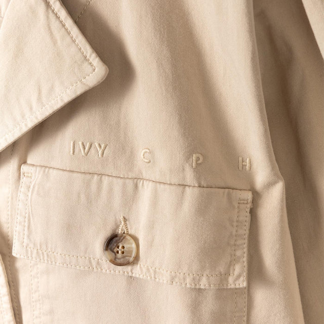 KARMEY WEEKEND JACKET - STONE BEIGE I234540 STONE BEIGE IVY COPENHAGEN 