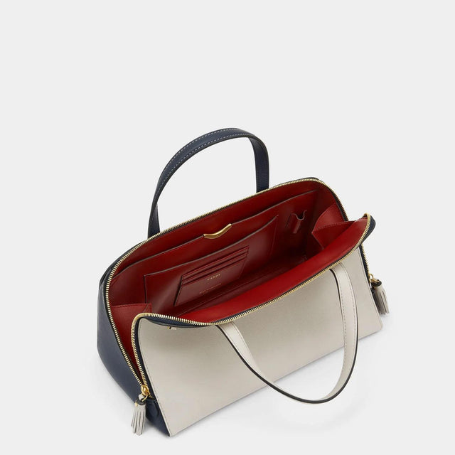 ANYA HINDMARCH 178921STEAM CLASSIC CALF/MARINE